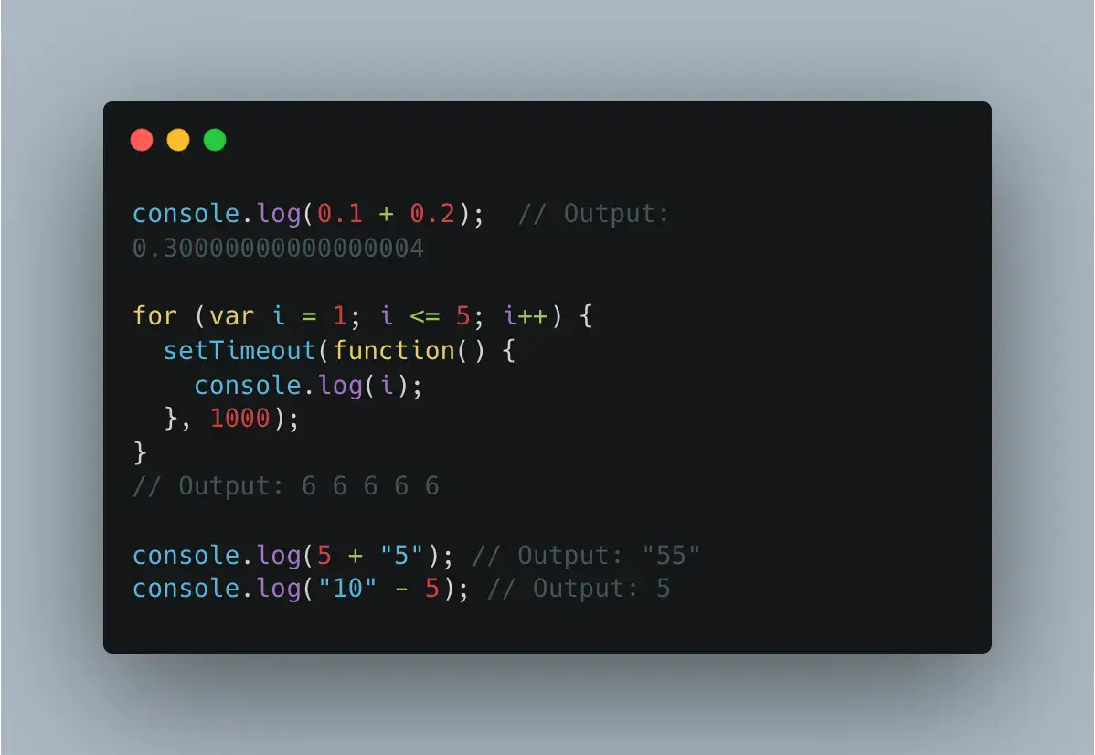 Unraveling the Quirks and Oddities of JavaScript